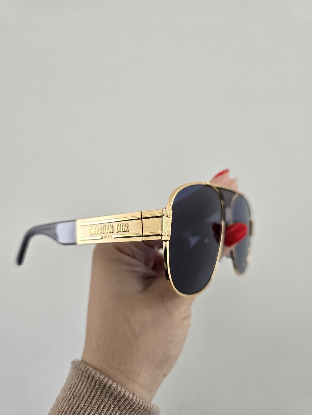 Christian Dior Signature A3u Aviator Blue/Gold